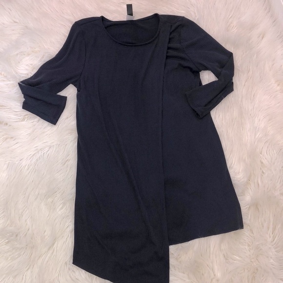 JeyRey size small navy blue ribbed cozy matching pant set - Picture 7 of 9